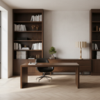 Pleated Grove Travertine Table Lamp — product view 18