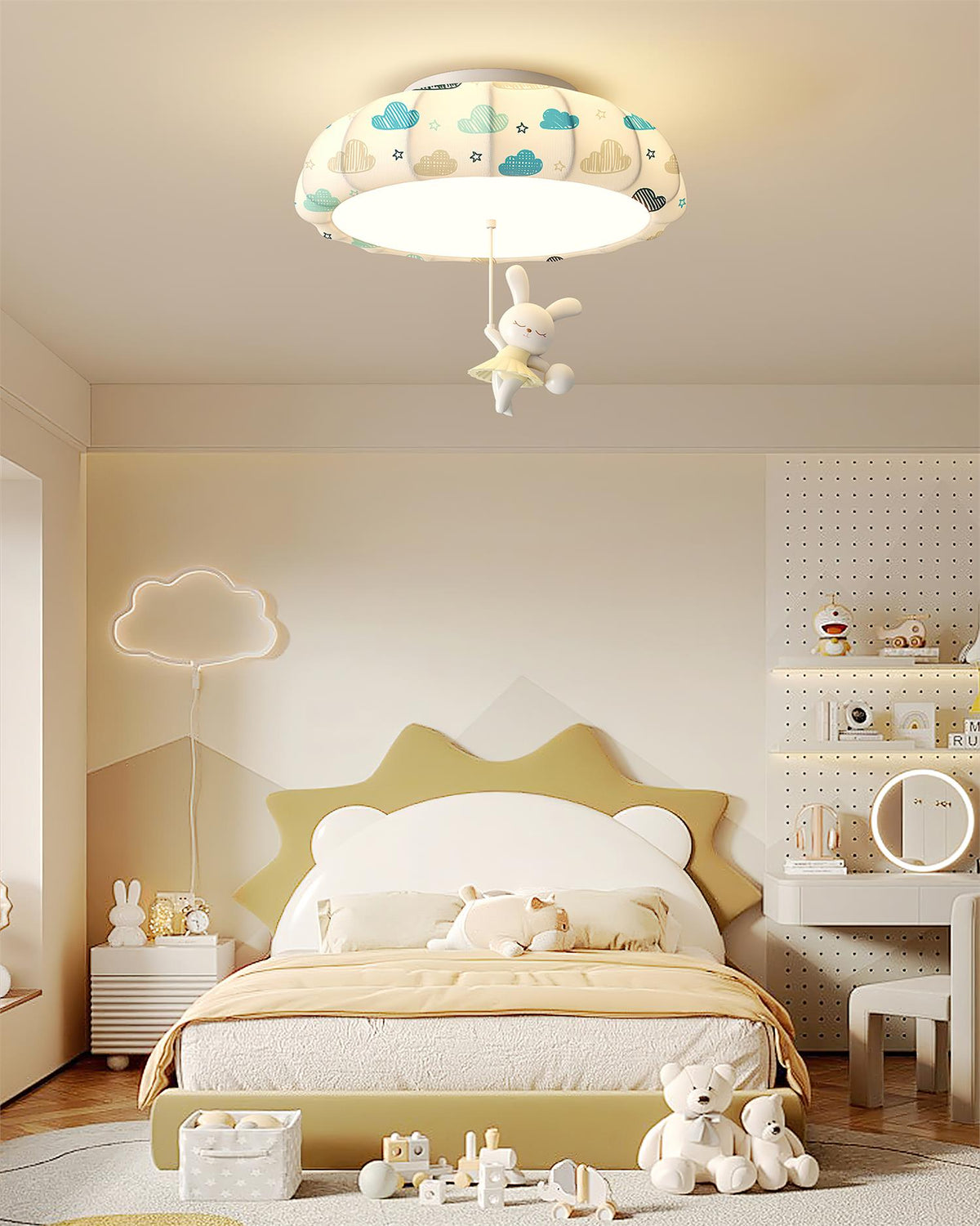 Sweetbow Metal Ceiling Lamp — product view 3
