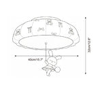 Sweetbow Metal Ceiling Lamp — product view 6