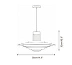 Zylen Metal Pendant Lamp — product view 5