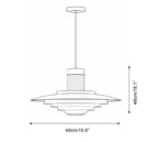 Zylen Metal Pendant Lamp — product view 6