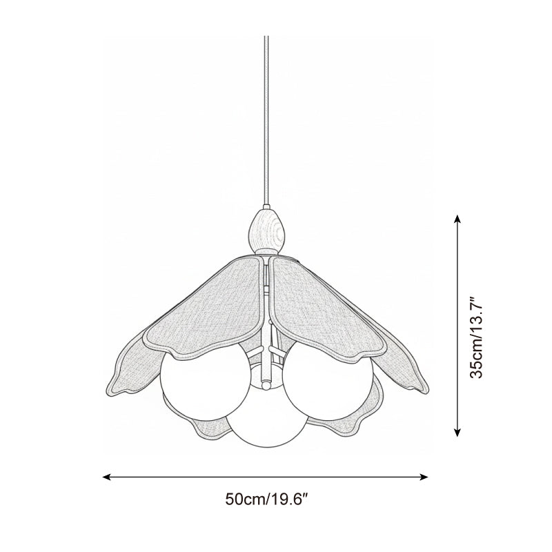 Feyora Glass Pendant Lamp — product view 5