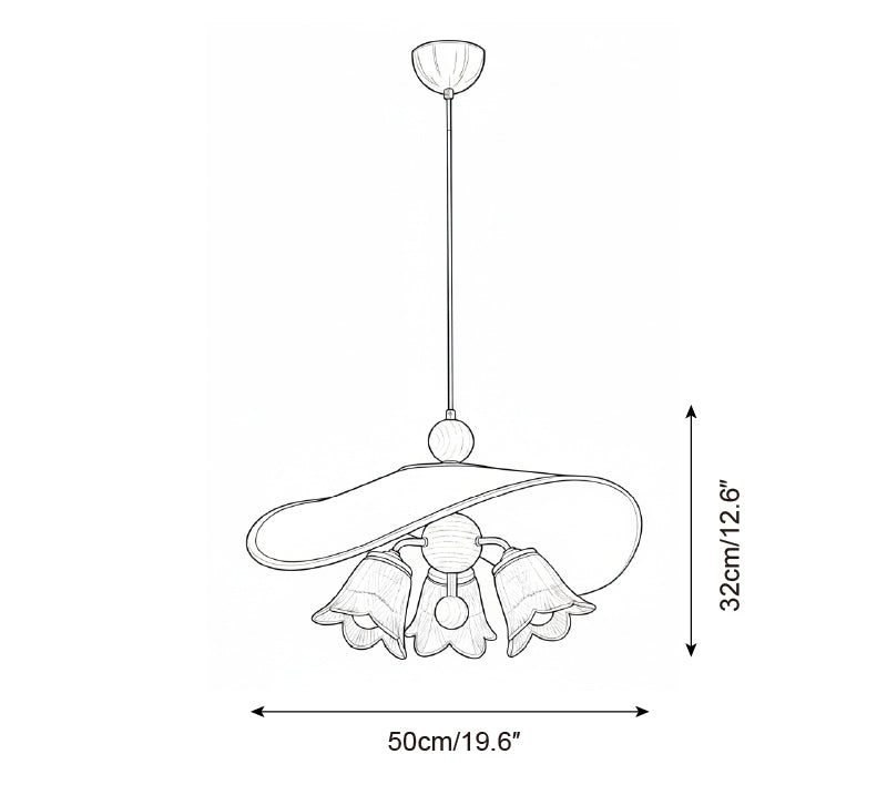 Talvera Glass Pendant Lamp — product view 6