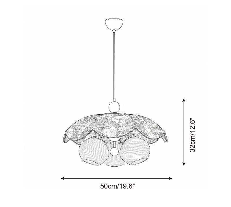 Talvera Glass Pendant Lamp — product view 7