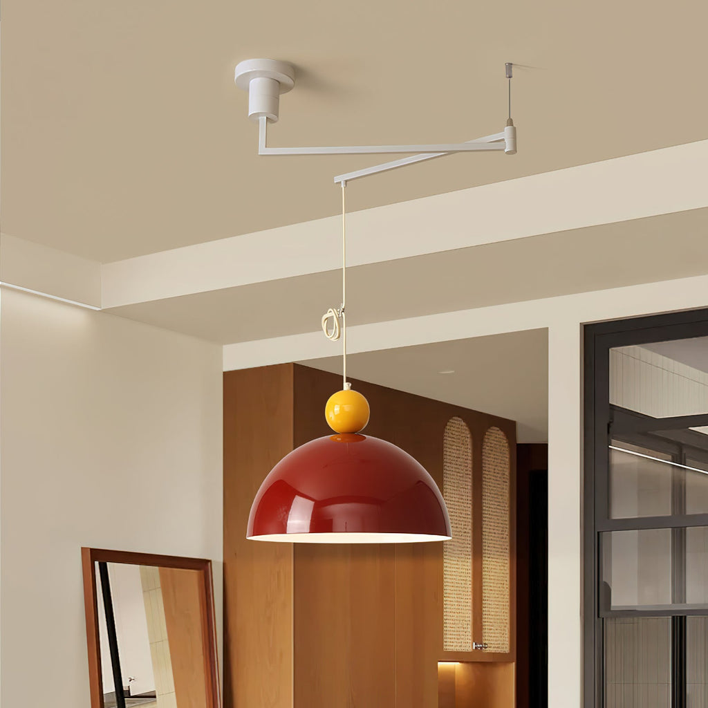 Dotto Swing Arm Metal Pendant Lamp — product view 2