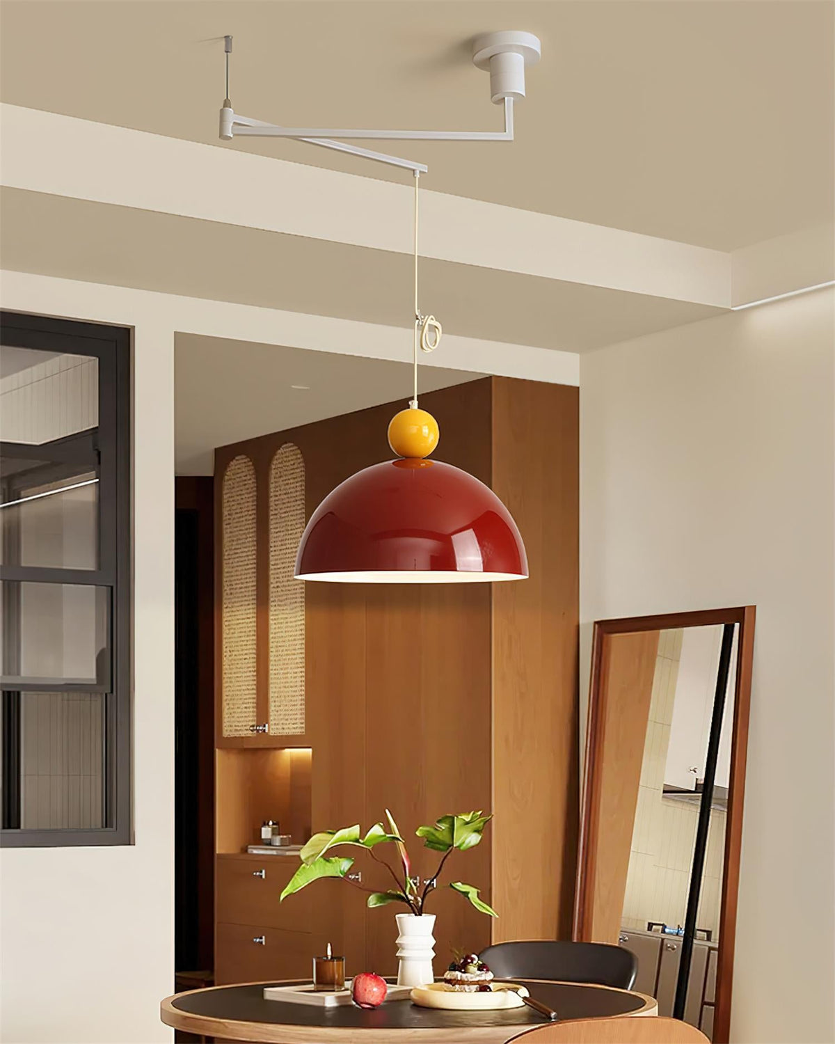 Dotto Swing Arm Metal Pendant Lamp — product view 3