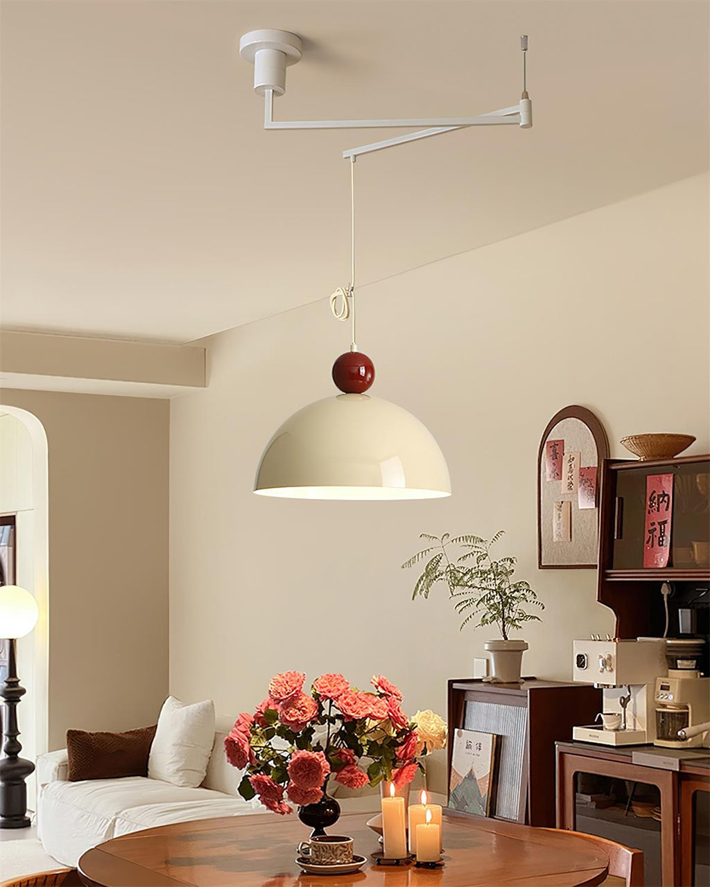 Dotto Swing Arm Metal Pendant Lamp — product view 8