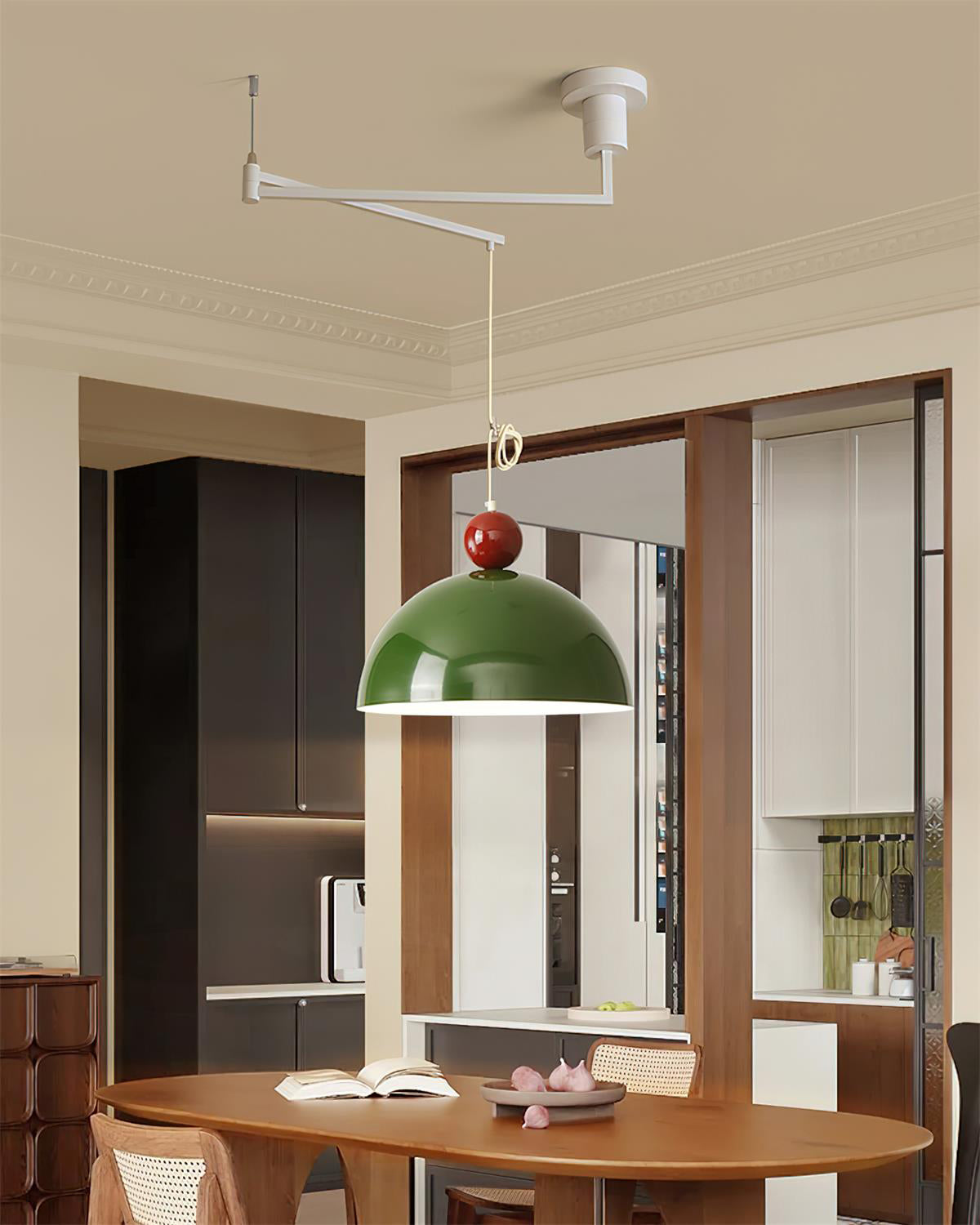 Dotto Swing Arm Metal Pendant Lamp — product view 9
