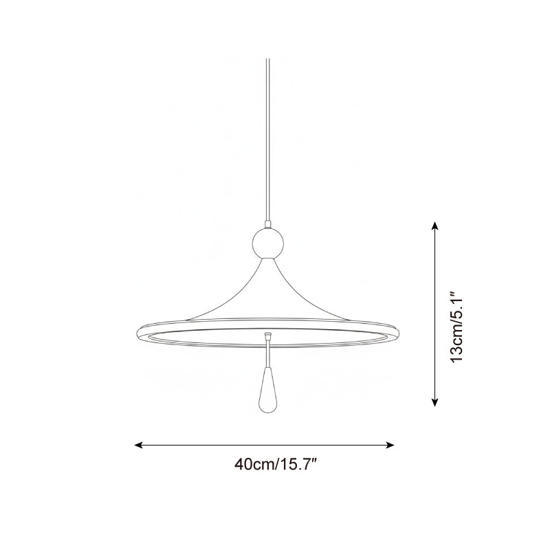 Spinora Metal Pendant Lamp — product view 5
