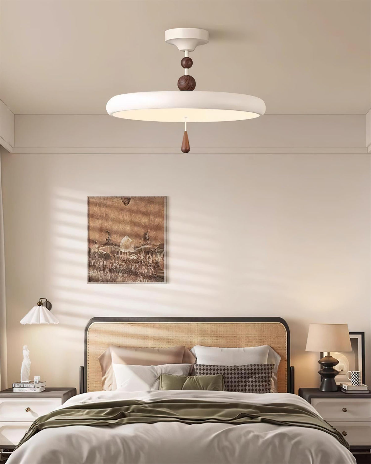 Spectrum Ring Metal Ceiling Lamp — product view 3