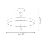 Spectrum Ring Metal Ceiling Lamp — product view 5