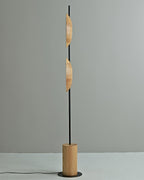 Twin Disc Wood Floor Lamp — product view 12