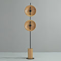Twin Disc Wood Floor Lamp — product view 15