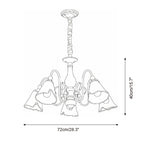 Marigold Glass Chandelier — product view 5