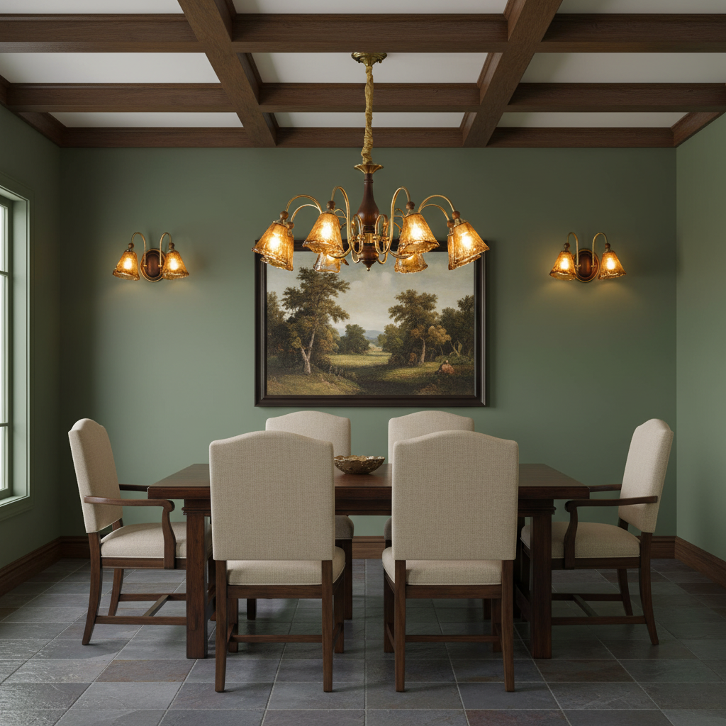 Marigold Glass Chandelier — product view 9