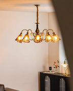 Marigold Glass Chandelier — product view 14