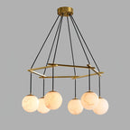 Miira Alabaster Chandelier — product view 9