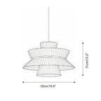 Satori Tiered Metal Pendant Lamp — product view 5