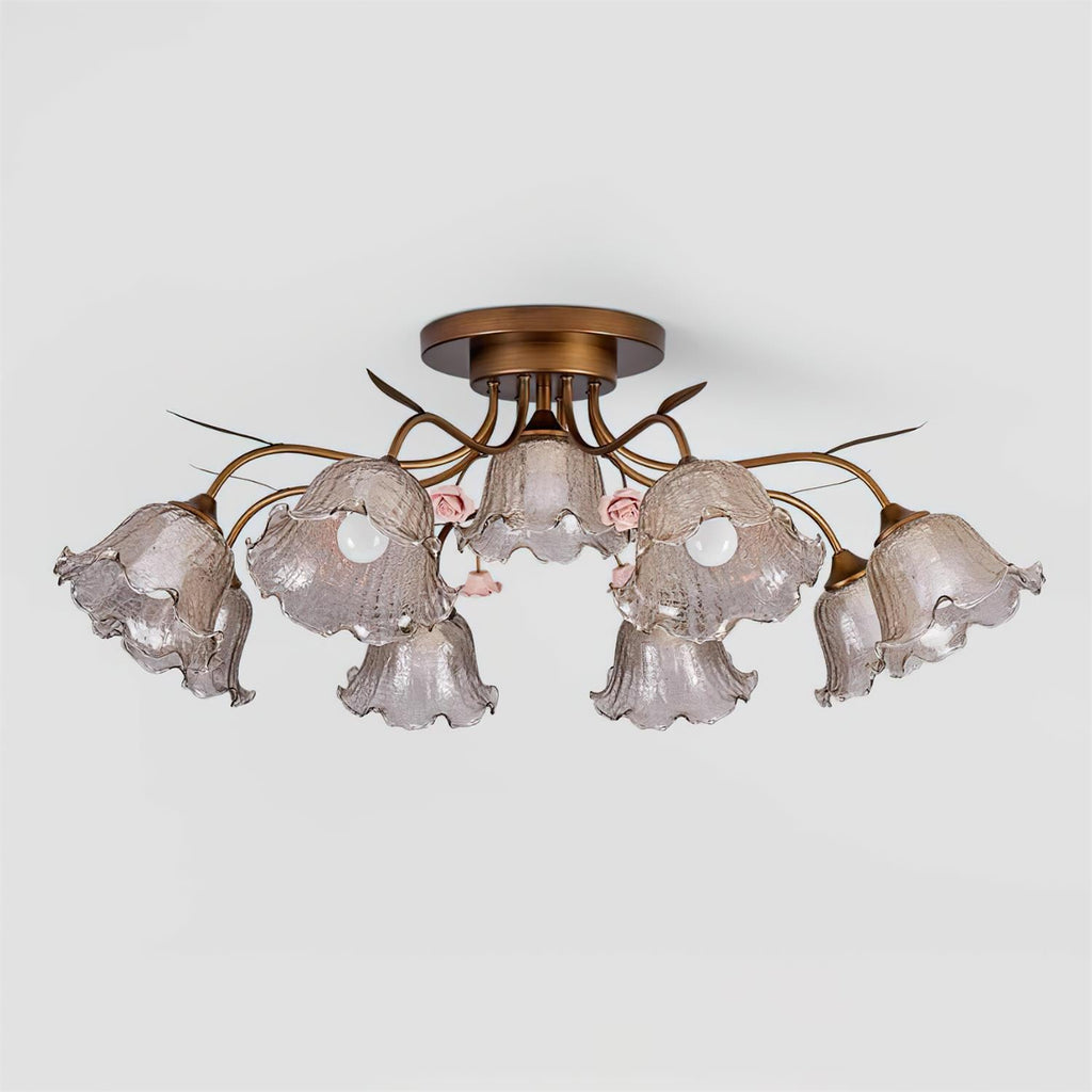 Celestia Glass Ceiling Lamp — product view 9