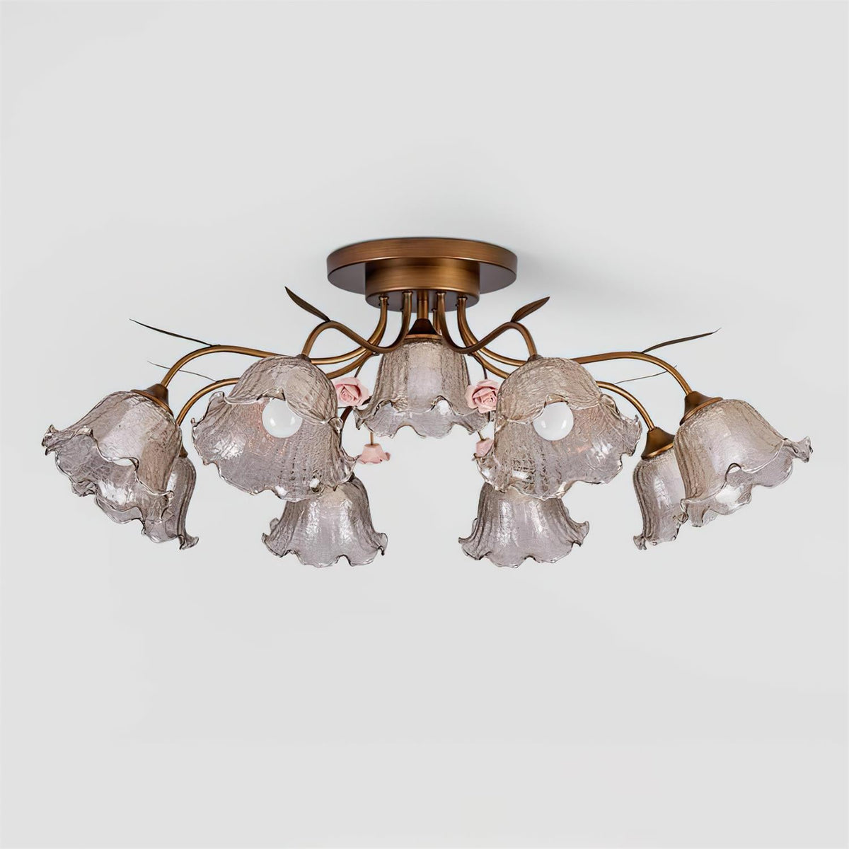 Celestia Glass Ceiling Lamp — product view 9
