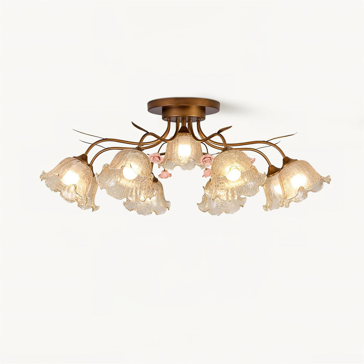 Celestia Glass Ceiling Lamp — product view 12
