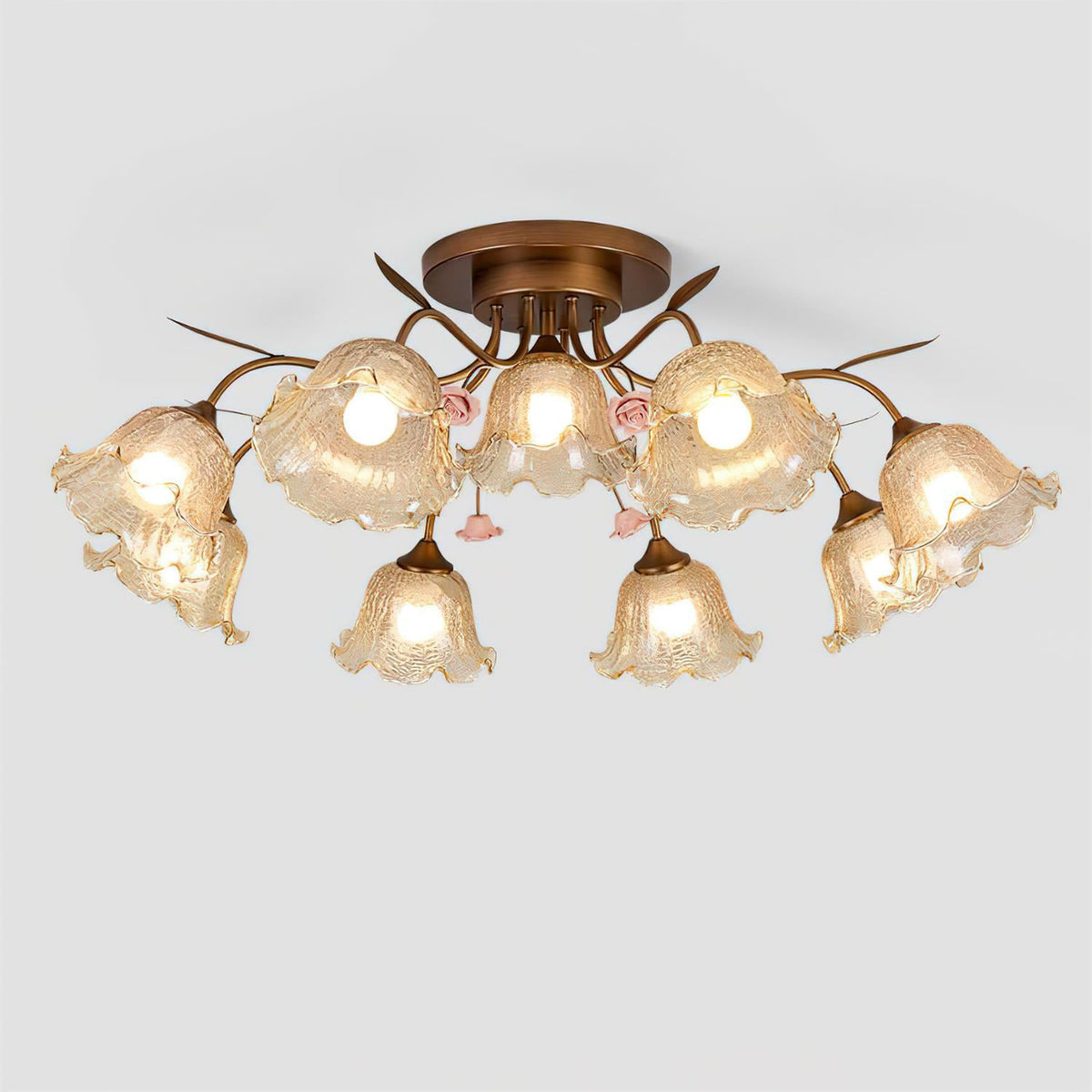 Celestia Glass Ceiling Lamp — product view 14