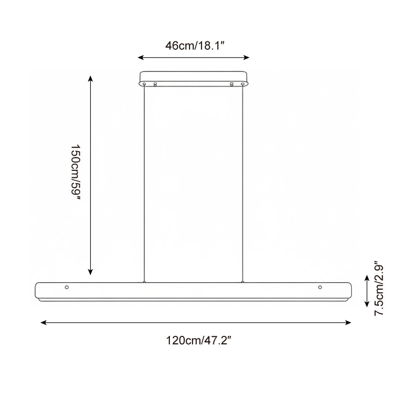 Driftwood Line Wood Chandelier — product view 5