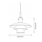 Mirage Layer Metal Pendant Lamp — product view 5