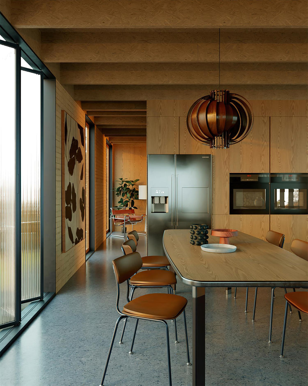 Moon Wood Pendant Lamp — product view 7