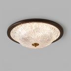 Frostwave Ripple Wood Ceiling Lamp — product view 11