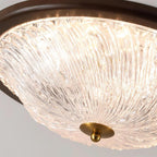 Frostwave Ripple Wood Ceiling Lamp — product view 13