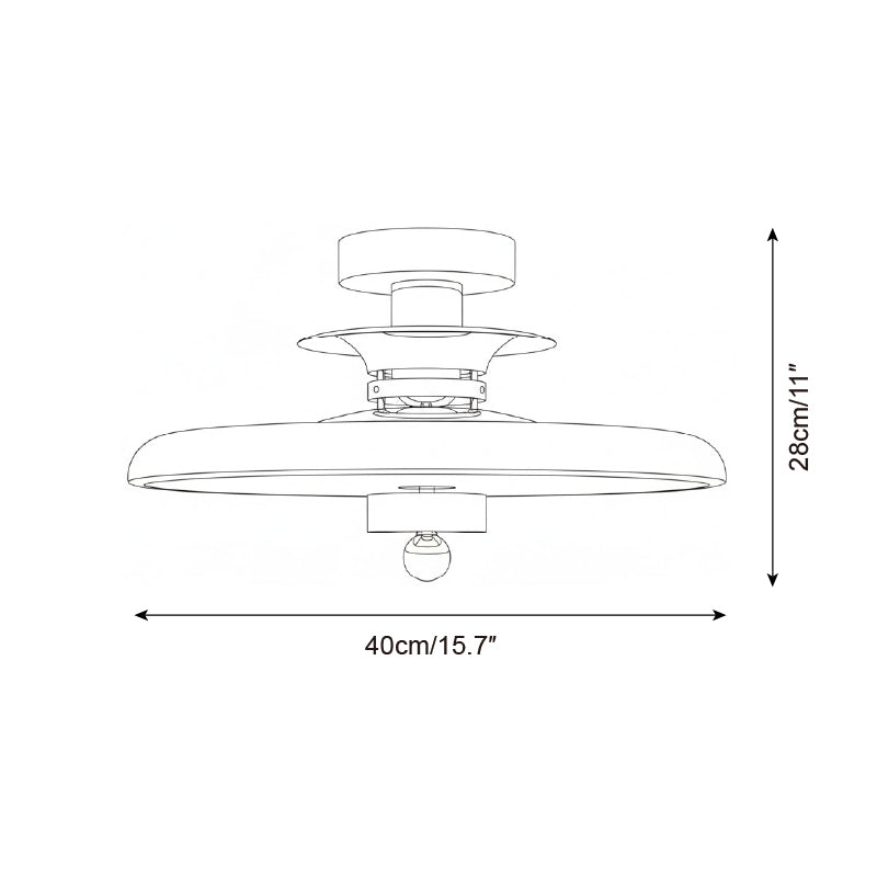 Saturn Pop Metal Ceiling Lamp — product view 5