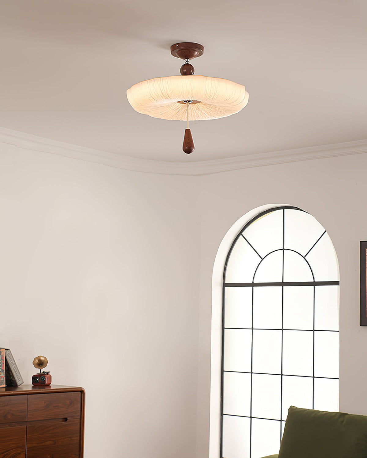 Mori Puff Metal Ceiling Lamp — product view 3