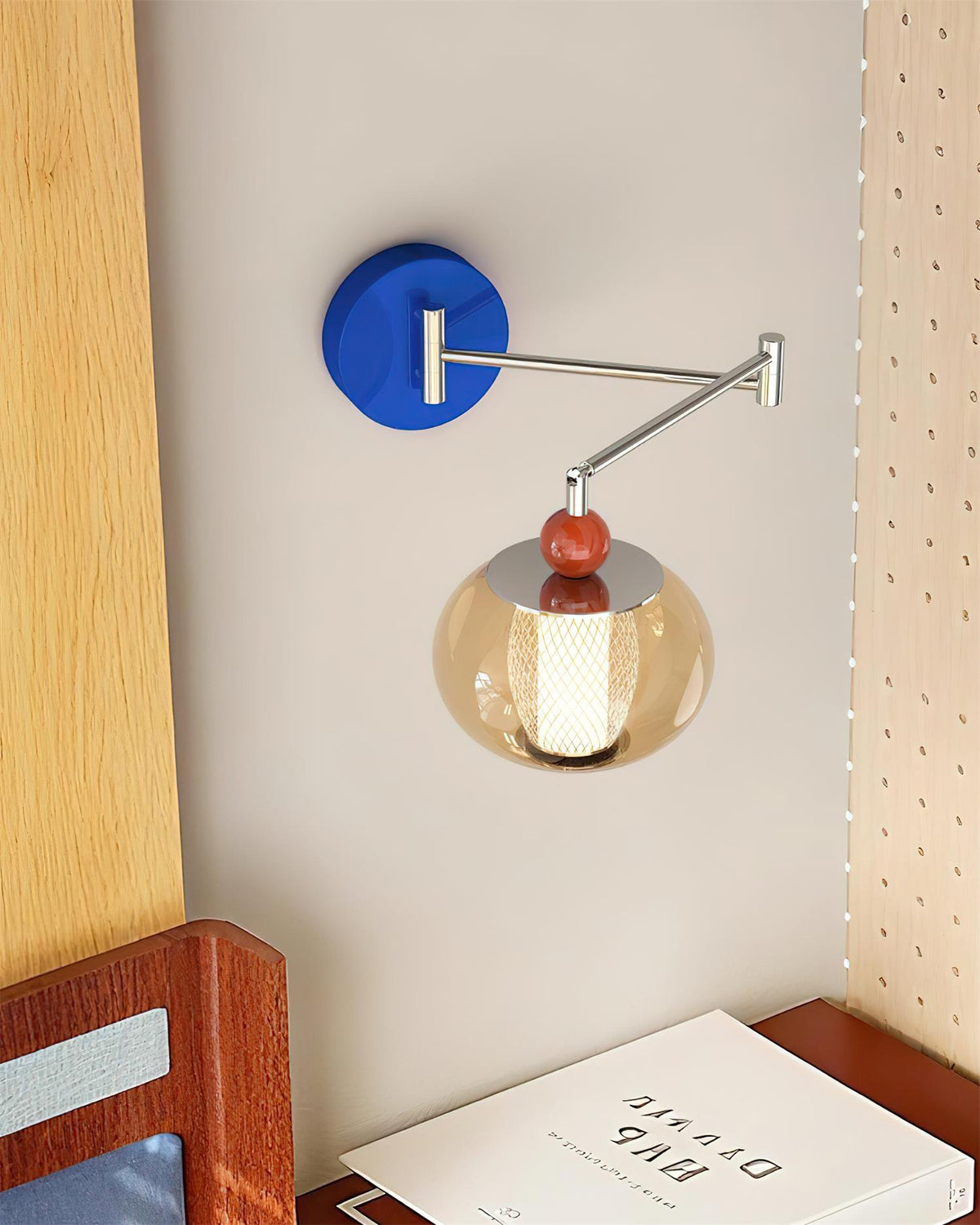 Gyro Glass Wall Lamp — product view 7