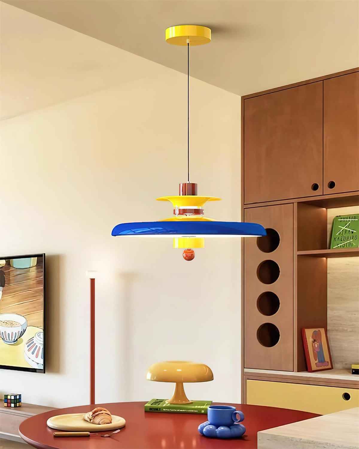 Saturn Pop Metal Pendant Lamp — product view 2