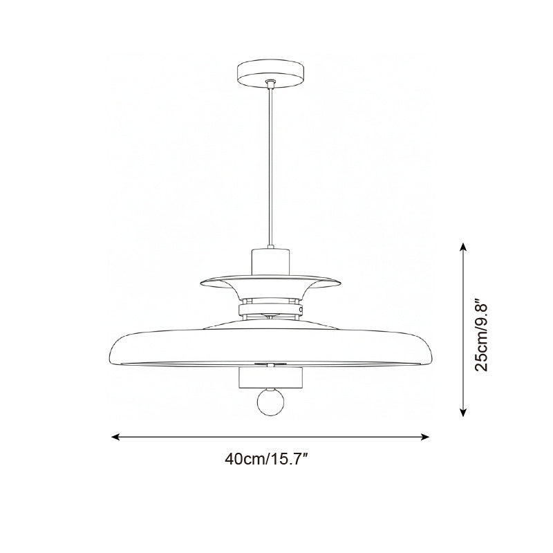 Saturn Pop Metal Pendant Lamp — product view 5