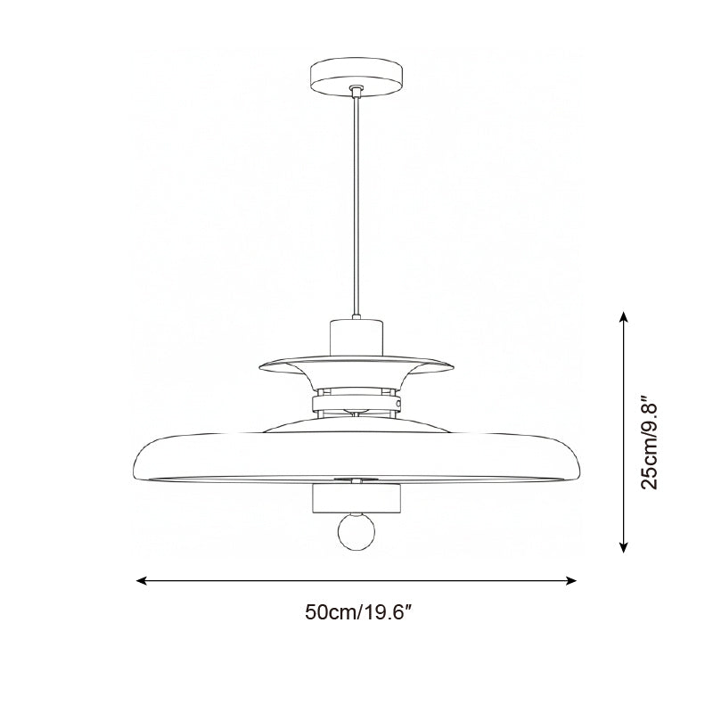 Saturn Pop Metal Pendant Lamp — product view 6