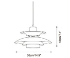 Meridian Saucer Metal Pendant Lamp — product detail 14