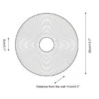 Echo Coil Glass Wall Lamp — product view 6