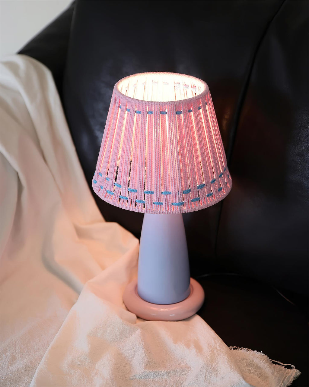Breeze Fabric Table Lamp — product view 4