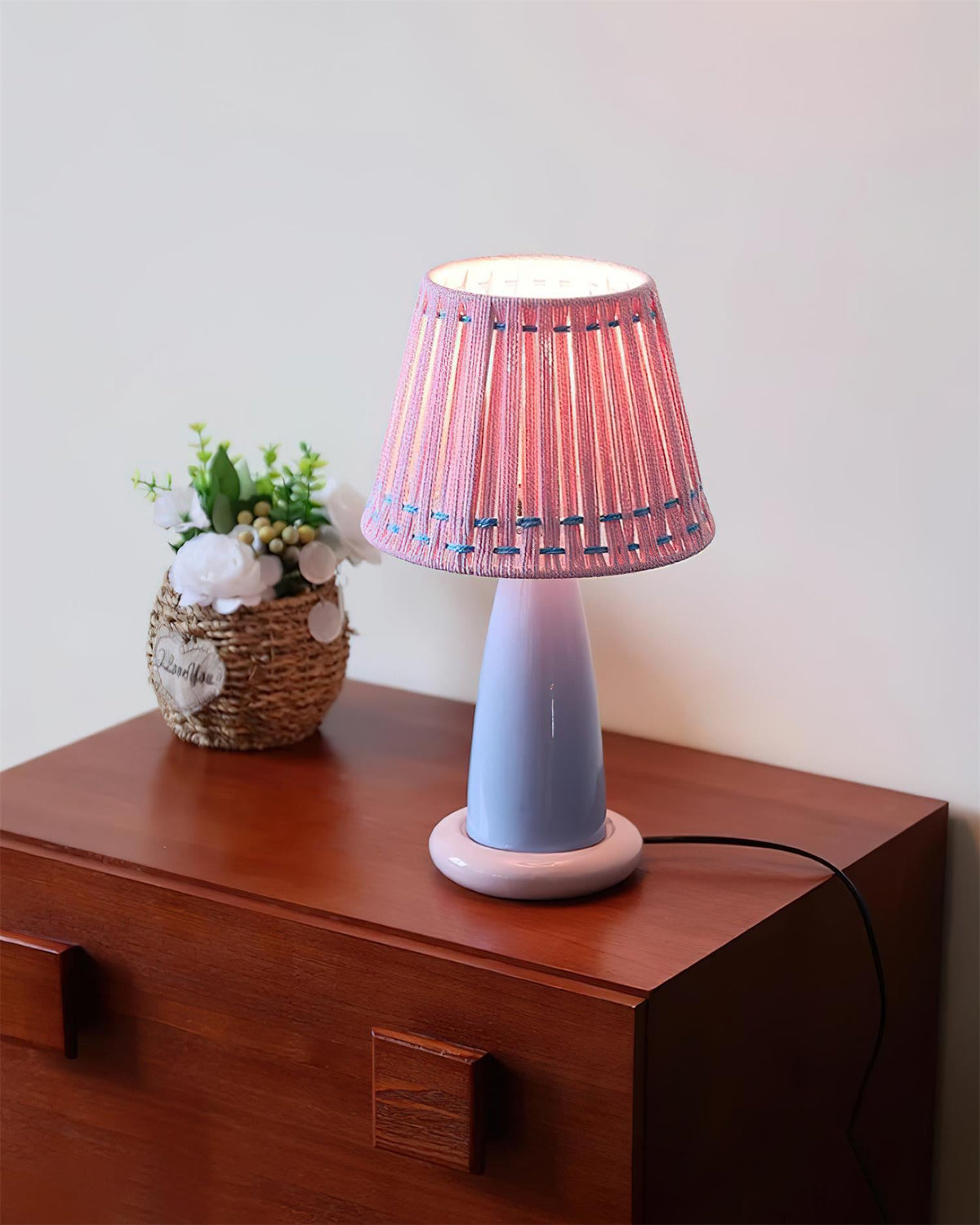 Breeze Fabric Table Lamp — product view 8