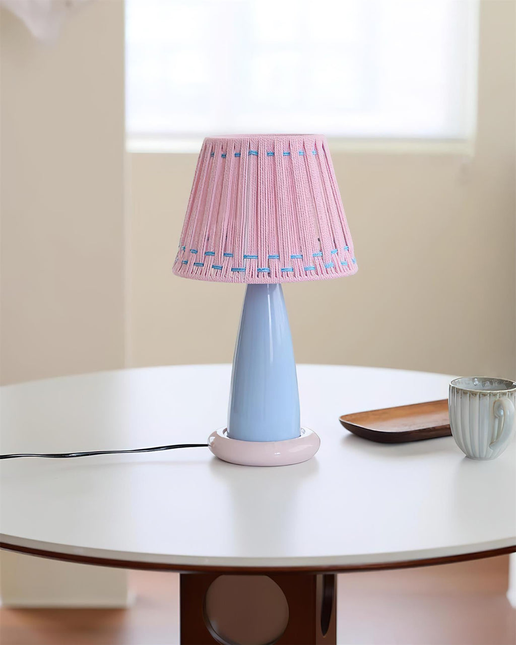 Breeze Fabric Table Lamp — product view 9