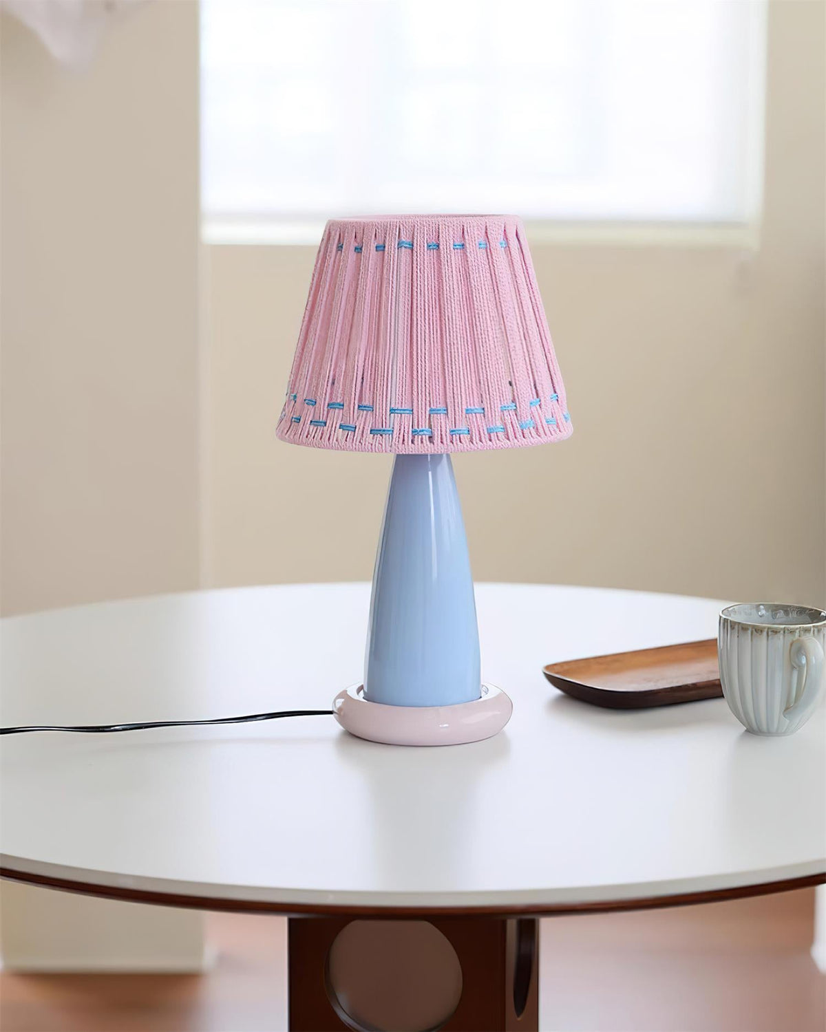 Breeze Fabric Table Lamp — product view 9