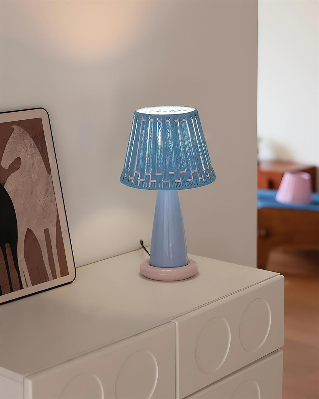 Breeze Fabric Table Lamp — product view 15