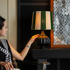 Harmony Stripe Wood Table Lamp — product view 10