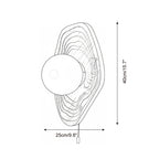Baker Glass Wall Lamp — product view 5