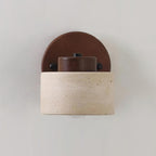 Driftstone Travertine Wall Lamp — product view 16