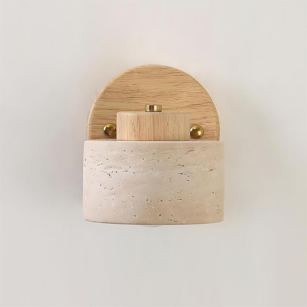 Driftstone Travertine Wall Lamp — product view 18