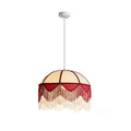 Scarlet Fringe Metal Pendant Lamp — product view 10