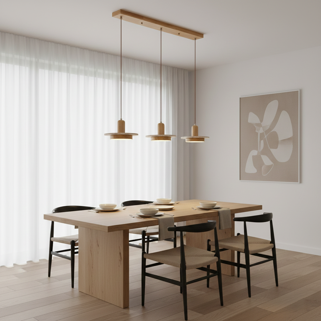 Ethereal Travertine Pendant Lamp — product view 10